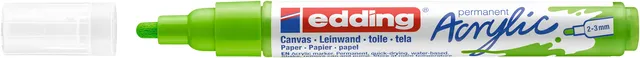 Acrylmarker edding e-5100 medium geelgroen-1