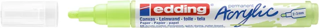 Acrylmarker edding e-5100 medium pastel groen-1