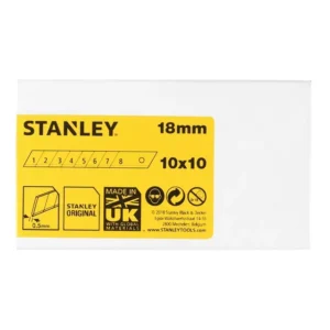 Afbreekmesjes Stanley 18mm 10 stuks x 10-1