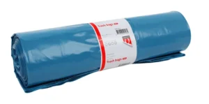 Afvalzak Quantore LDPE T70 240L blauw extra stevig 65/25x140cm rol à 10 stuks-1