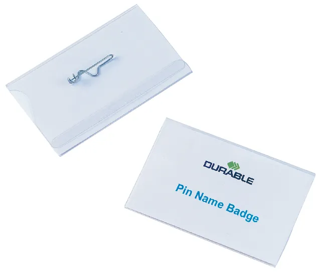 Badge Durable 8004 met speld 54x90mm-1