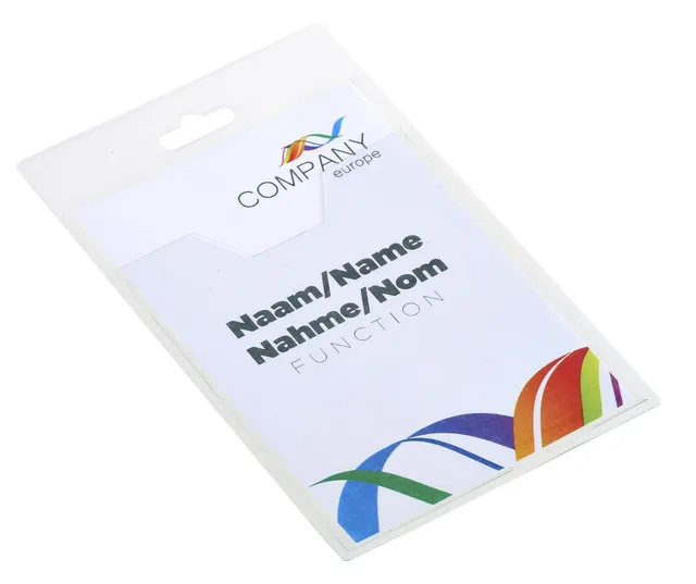 Badge - pashouder Europel open 60x90mm-1