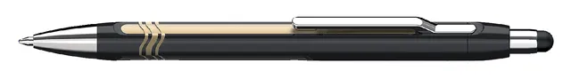Balpen Schneider stylus Epsilon Touch extra breed zwart/goud-1