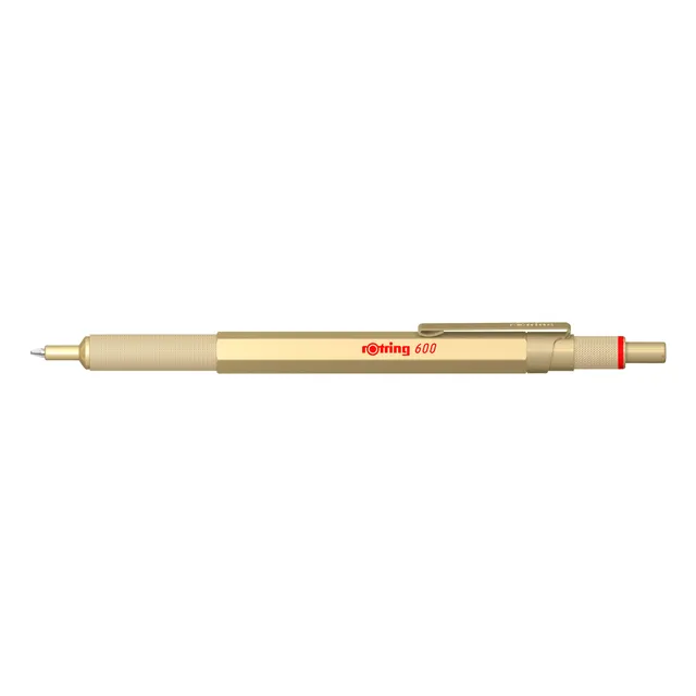 Balpen rOtring 600 medium goud-1