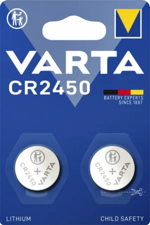 Batterij Varta knoopcel CR2450 lithium blister à 2stuk-1
