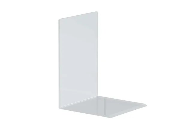 Boekensteun MAUL acryl 12x12x17cm set 2 glashelder-1