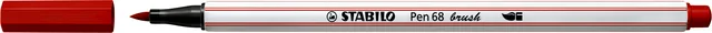 Brushstift STABILO Pen 568/48 karmijnrood-1