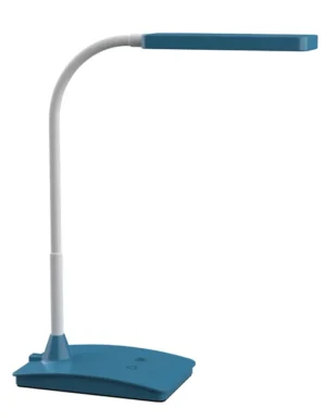 Bureaulamp MAUL Pearly LED voet dimbaar colour vario atlantic blue-1
