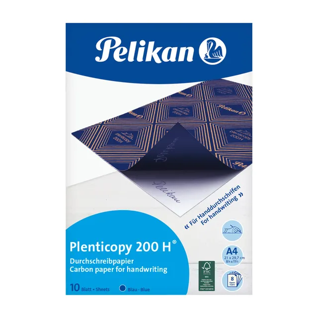 Carbon Handschrift Pelikan A4 200H 10v blauw-1