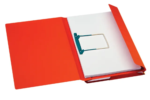 Combimap Secolor folio 1 klep recycled 250gr rood-1