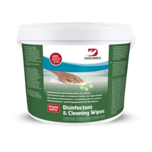 Desinfectiedoekjes Dreumex Disinfectant & Cleaning 350 stuks in dispenseremmer-1