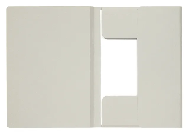 Dossiermap Djois Infinio A4 3 kleppen 270gr grijs-1