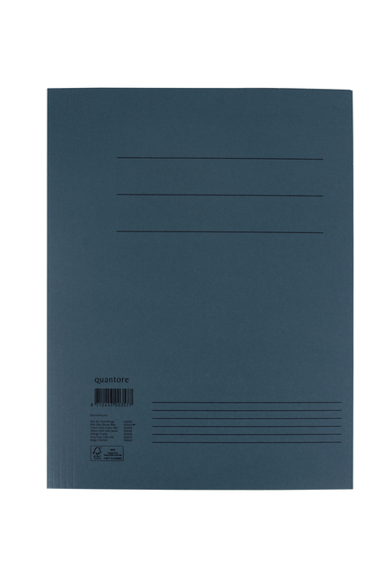 Dossiermap Quantore A4 300gr blauw-1