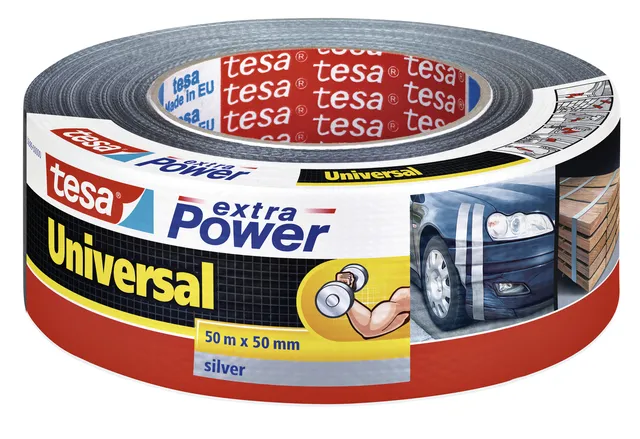 Duct tape tesa® extra Power Universal 50mx50mm grijs-1