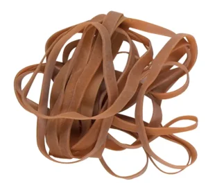 Elastiek Standard Rubber Bands 68 140x5mm 50gr 28 stuks bruin-1