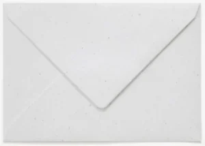 Envelop Papicolor EA5 156x220mm recycled kraft wit pak à 6 stuks-1