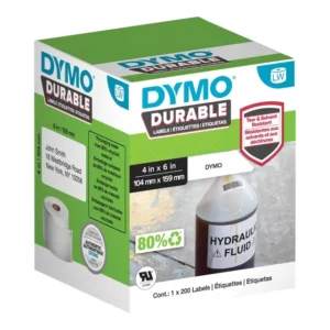 Etiket Dymo LabelWriter industrieel 104x159mm 1 rol á 200 stuks wit-1