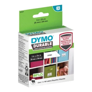 Etiket Dymo LabelWriter industrieel 25x54mm 1 rol á 160 stuks wit-1