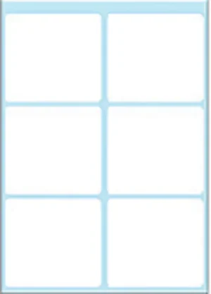 Etiket HERMA 3753 36x40mm wit 42 stuks-1