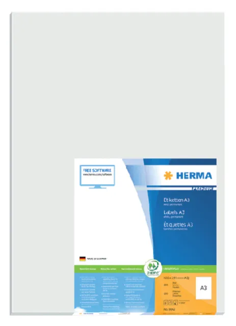 Etiket HERMA 8692 A3 420X297mm 100 etiketten-1