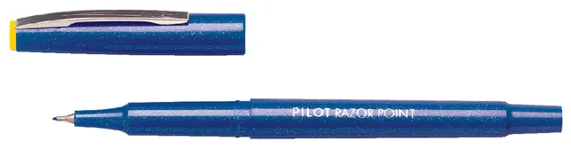 Fineliner PILOT Razor Point fijn blauw-1
