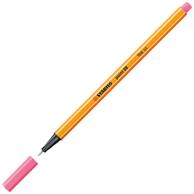 Fineliner STABILO point 88/29 fijn roze-1