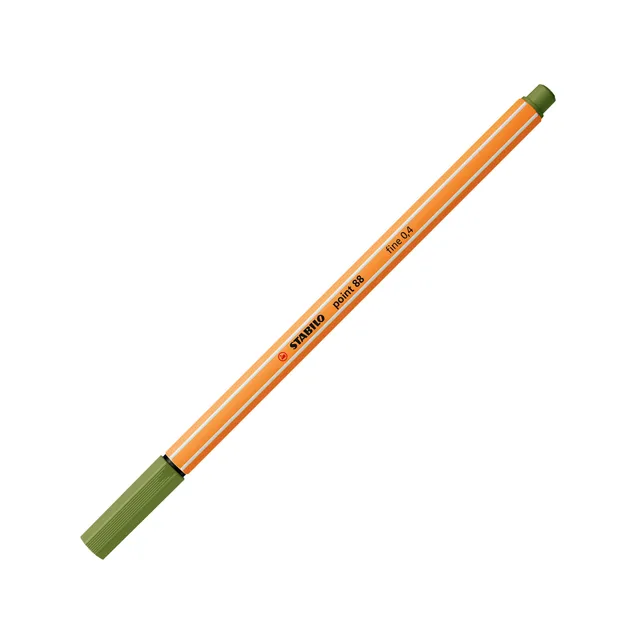 Fineliner STABILO point 88/35 fijn mosgroen-1