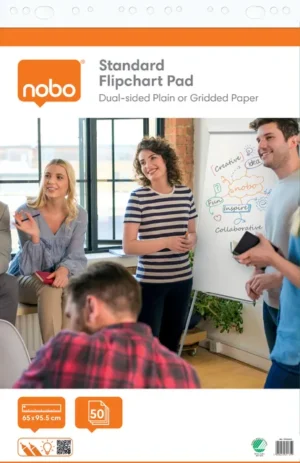 Flipoverpapier Nobo Standaard 65x95cm dubbelzijdig plano 2x 50vel-1
