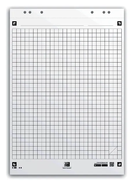 Flipoverpapier Oxford smart 65x98cm. ruit 90gram 20 vel-1
