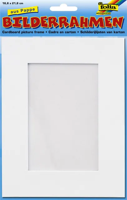Fotoframe Folia 166x216mm karton wit-2
