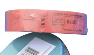 Garderobebonnen Combicraft nummering 1 t/m 500 blauw 500 stuks-1