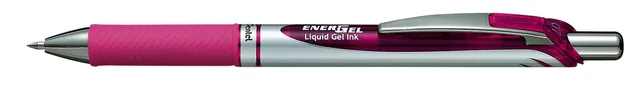 Gelschrijver Pentel BL77 Energel medium roze-1