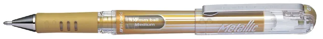 Gelschrijver Pentel K230M medium metallic goud-1