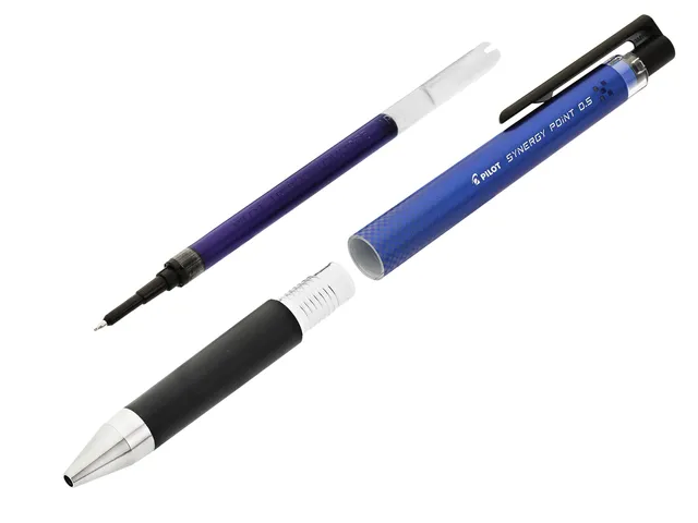 Gelschrijver Pilot Synergy point fijn zwart-1