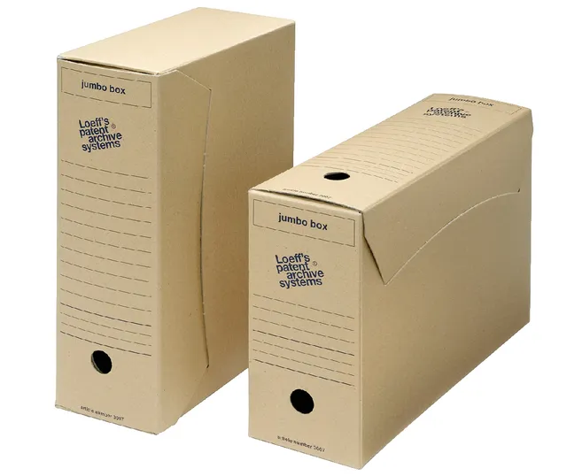 Gemeentearchiefdoos Loeff's Jumbo Box 3007 370x255x115mm-1
