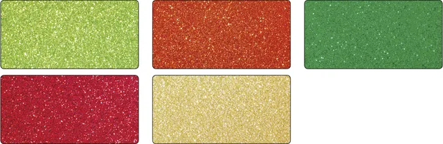 Glitterkarton Folia 50x70cm 300gr 5 vel oriental assorti-1