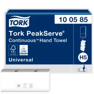 Handdoek Tork PeakServe Continu H5 universal gecomprimeerd wit 100585-1