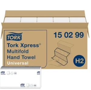 Handdoek Tork Xpress Basis H2 multifold universal 2-laags wit 150299-1