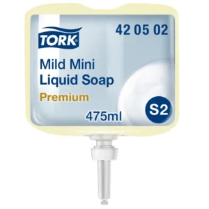 Handzeep Tork S2 vloeibaar huidvriendelijk geparfumeerd lichtgeel 475ml 420502-1