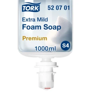 Handzeep Tork S4 foam extra mild allergievriendelijk 1000ml 520701-1
