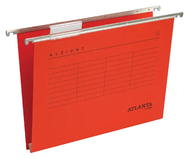 Hangmap Djois Alzicht A4 frontaal recycled U-bodem rood-1