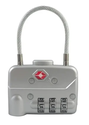 Hangslot Pavo met cijferslot en kabel TSA-1