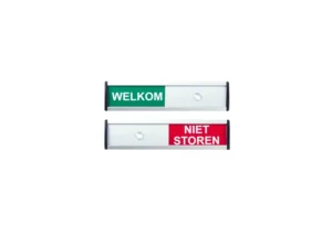 Infobord welkom/niet storen 125x30mm-1