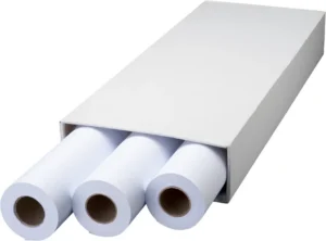 Inkjetpapier Quantore Plot 914mmx50m 75gr 3 rollen-1