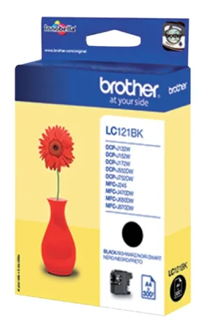 Inktcartridge Brother LC-121BK zwart-1