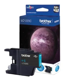 Inktcartridge Brother LC-1220C blauw-1