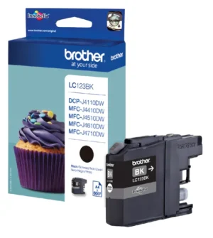Inktcartridge Brother LC-123BK zwart-1
