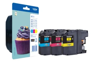 Inktcartridge Brother LC-123RBWBP 3 kleuren-1