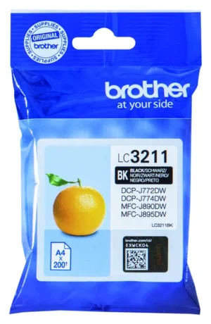 Inktcartridge Brother LC-3211BK zwart-1