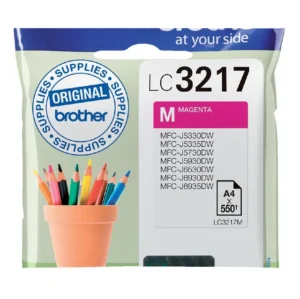 Inktcartridge Brother LC-3217M rood-1